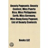 Beauty Pageants: Judgement Of Paris, Beauty Pageant, Miss Hong Kong Pageant, Miss Philippines Earth, Miss Nigeria, Miss Germany by Source Wikipedia