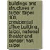 Buildings And Structures In Taipei: Taipei 101, Presidential Office Building, Taipei, National Theater And Concert Hall, Taipei