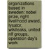 Organizations Based In Sweden: Nobel Prize, Right Livelihood Award, Lysator, Wikileaks, United Nlf Groups, Operation Day's Work