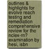 Outlines & Highlights For Evolve Reach Testing And Remediation Comprehensive Review For The Nclex-Rn? Examination By Hesi, Isbn