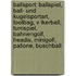 Ballsport: Ballspiel, Ball- Und Kugelsportart, Footbag, V Lkerball, Turnspiel, Bahnengolf, Headis, Minigolf, Pallone, Buschball