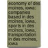 Economy Of Des Moines, Iowa: Companies Based In Des Moines, Iowa, Sports In Des Moines, Iowa, Transportation In Des Moines, Iowa