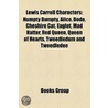 Lewis Carroll Characters: Humpty Dumpty, Alice, Dodo, Cheshire Cat, Eaglet, The Hatter, Red Queen, Queen Of Hearts, White Rabbit door Source Wikipedia