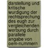 Darstellung Und Kritische Wurdigung Der Rechtsprechung Des Eugh Zur Vergleichenden Werbung Durch Parallele Angabe Von Oem-Nummern