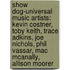 Show Dog-Universal Music Artists: Kevin Costner, Toby Keith, Trace Adkins, Joe Nichols, Phil Vassar, Mac Mcanally, Allison Moorer