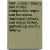 Tram, Urban Railway And Trolley Companies: Septa, San Francisco Municipal Railway, San Diego Trolley, Gettysburg Electric Railway door Source Wikipedia