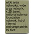 Wide Area Networks: Wide Area Network, X.25, Janet, National Science Foundation Network, List Of Internet Exchange Points By Size