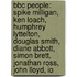 Bbc People: Spike Milligan, Ken Loach, Humphrey Lyttelton, Douglas Smith, Diane Abbott, Simon Brett, Jonathan Ross, John Lloyd, Io