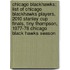 Chicago Blackhawks: List Of Chicago Blackhawks Players, 2010 Stanley Cup Finals, Tiny Thompson, 1977-78 Chicago Black Hawks Season