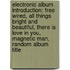 Electronic Album Introduction: Free Wired, All Things Bright And Beautiful, There Is Love In You, Magnetic Man, Random Album Title