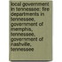 Local Government In Tennessee: Fire Departments In Tennessee, Government Of Memphis, Tennessee, Government Of Nashville, Tennessee