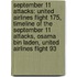September 11 Attacks: United Airlines Flight 175, Timeline Of The September 11 Attacks, Osama Bin Laden, United Airlines Flight 93