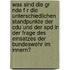 Was Sind Die Gr Nde F R Die Unterschiedlichen Standpunkte Der Cdu Und Der Spd In Der Frage Des Einsatzes Der Bundeswehr Im Innern?