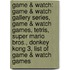 Game & Watch: Game & Watch Gallery Series, Game & Watch Games, Tetris, Super Mario Bros., Donkey Kong 3, List Of Game & Watch Games