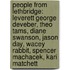 People From Lethbridge: Leverett George Deveber, Theo Tams, Diane Swanson, Jason Day, Wacey Rabbit, Spencer Machacek, Kari Matchett