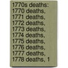 1770S Deaths: 1770 Deaths, 1771 Deaths, 1772 Deaths, 1773 Deaths, 1774 Deaths, 1775 Deaths, 1776 Deaths, 1777 Deaths, 1778 Deaths, 1 door Source Wikipedia