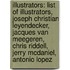 Illustrators: List Of Illustrators, Joseph Christian Leyendecker, Jacques Van Meegeren, Chris Riddell, Jerry Mcdaniel, Antonio Lopez