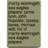 Manly-Warringah Sea Eagles Players: Jamie Lyon, John Hopoate, Tasesa Lavea, Michael Witt, List Of Manly-Warringah Sea Eagles Players