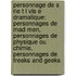 Personnage De S Rie T L Vis E Dramatique: Personnages De Mad Men, Personnages De Physique Ou Chimie, Personnages De Freaks And Geeks