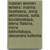 Russian Women Writers: Marina Tsvetaeva, Anna Akhmatova, Sofia Kovalevskaya, Elena Filatova, Mirra Lokhvitskaya, Alexandra Kollontai by Source Wikipedia