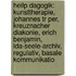 Heilp Dagogik: Kunsttherapie, Johannes Tr Per, Kreuznacher Diakonie, Erich Benjamin, Ida-Seele-Archiv, Regulativ, Basale Kommunikatio