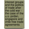 Interest Groups And The Politics Of Trade After The Cold War - The Case Of The U.S.-Jordan, Singapore And Chile Free Trade Agreements door Antonio Garrastazu