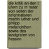 Die Kritik An Den T Ufern Zu M Nster Von Seiten Der Reformatoren Martin Luther Und Philipp Melanchthon Sowie Des Landgrafen Von Hessen