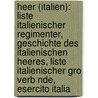 Heer (Italien): Liste Italienischer Regimenter, Geschichte Des Italienischen Heeres, Liste Italienischer Gro Verb Nde, Esercito Italia door Quelle Wikipedia