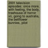 2001 Television Episodes: Once More, With Feeling, The Body, Treehouse Of Horror Xii, Going To Australia, The Bellflower Bunnies, Pilot door Source Wikipedia
