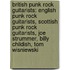 British Punk Rock Guitarists: English Punk Rock Guitarists, Scottish Punk Rock Guitarists, Joe Strummer, Billy Childish, Tom Wisniewski