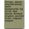 Dinorpg - Places: Atlanteid Islands, Battle Backgrounds, Big All-Hot, Dark Islands, Dinoland Kingdom, Grumhel Forest, Magnetic Steppes door Source Wikia
