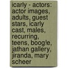 Icarly - Actors: Actor Images, Adults, Guest Stars, Icarly Cast, Males, Recurring, Teens, Boog!E, Jathan Gallery, Jiranda, Mary Scheer door Source Wikia