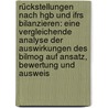 Rückstellungen Nach Hgb Und Ifrs Bilanzieren: Eine Vergleichende Analyse Der Auswirkungen Des Bilmog Auf Ansatz, Bewertung Und Ausweis door Jan-Hendrik Henke