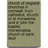 Church Of England Churches In Cornwall: Truro Cathedral, Church Of St Morwenna And St John The Baptist, Morwenstow, Church Of Saint Laud