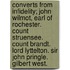 Converts From Infidelity; John Wilmot, Earl Of Rochester. Count Struensee. Count Brandt. Lord Lyttelton. Sir John Pringle. Gilbert West.