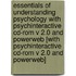 Essentials Of Understanding Psychology With Psychinteractive Cd-rom V 2.0 And Powerweb [with Psychinteractive Cd-rom V 2.0 And Powerweb]