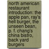 North American Restaurant Introduction: The Apple Pan, Ray's Hell Burger, The Unseen Bean, P. F. Chang's China Bistro, Back Yard Burgers by Source Wikipedia