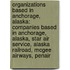 Organizations Based In Anchorage, Alaska: Companies Based In Anchorage, Alaska, Star Air Service, Alaska Railroad, Mcgee Airways, Penair