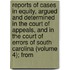 Reports Of Cases In Equity, Argued And Determined In The Court Of Appeals, And In The Court Of Errors Of South Carolina (Volume 4); From