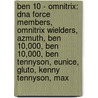 Ben 10 - Omnitrix: Dna Force Members, Omnitrix Wielders, Azmuth, Ben 10,000, Ben 10,000, Ben Tennyson, Eunice, Gluto, Kenny Tennyson, Max door Source Wikia