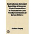Death's Doings (Volume 2); Consisting Of Numerous Original Compositions In Verse And Prose, The Friendly Contributions Of Various Writers