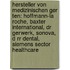 Hersteller Von Medizinischen Ger Ten: Hoffmann-La Roche, Baxter International, Dr Gerwerk, Sonova, D Rr Dental, Siemens Sector Healthcare