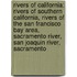 Rivers Of California: Rivers Of Southern California, Rivers Of The San Francisco Bay Area, Sacramento River, San Joaquin River, Sacramento