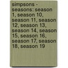 Simpsons - Seasons: Season 1, Season 10, Season 11, Season 12, Season 13, Season 14, Season 15, Season 16, Season 17, Season 18, Season 19 by Source Wikia