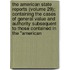 The American State Reports (Volume 29); Containing The Cases Of General Value And Authority Subsequent To Those Contained In The "American