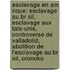 Esclavage En Am Rique: Esclavage Au Br Sil, Esclavage Aux Tats-Unis, Controverse De Valladolid, Abolition De L'Esclavage Au Br Sil, Oronoko
