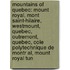 Mountains Of Quebec: Mount Royal, Mont Saint-Hilaire, Westmount, Quebec, Outremont, Quebec, Cole Polytechnique De Montr Al, Mount Royal Tun