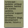 Runescape - Updates: Antique Updates, Behind The Scenes Updates, Customer Support Updates, Developers' Blogs, Development Diaries, Future U door Source Wikia