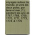 Voyages Autour Du Monde, Et Vers Les Deux Poles, Par Terre Et Mer, (1); Pendant Les Ann Es 1767, 1768, 1769, 1770, 1771, 1773, 1774, & 1776