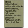 Abuse - Antisemitism: Antisemitic Attacks And Incidents, Nazism, The Holocaust, Allahdad Incident, Benjamin Nathaniel Smith, Blood Libel, Ho door Source Wikia